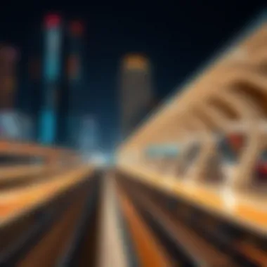 Magnificent The Garhoud Metro Station: An Insight into Connectivity and Urban Development