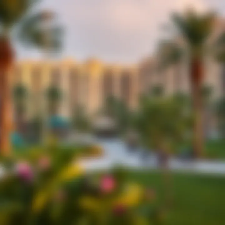 Community park and recreational area in Al Garhoud