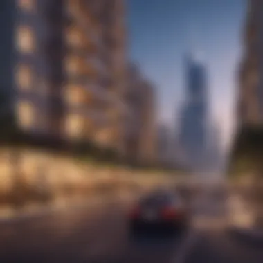 Vibrant Community Surrounding Azizi Reve Vibrant community life around Azizi Reve in Dubai