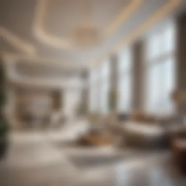Luxurious Interior of Azizi Reve Luxurious interior design of a living space in Azizi Reve