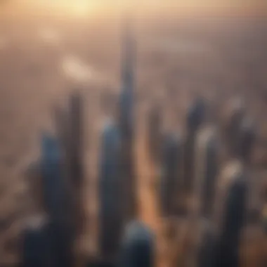Breathtaking Cityscape from Bahwan Tower Panoramic cityscape view from Bahwan Tower