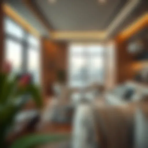 A view of a shared living space in Dubai Silicon Oasis