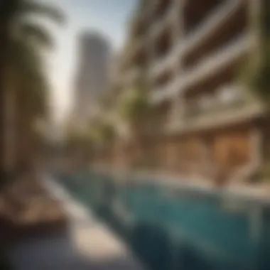 Amenities Overview at Aya Dubai An overview of the amenities offered at Aya Dubai, depicting leisure and luxury