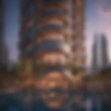 Architectural Elegance of Aya Dubai A breathtaking view of Aya Dubai showcasing its architectural elegance