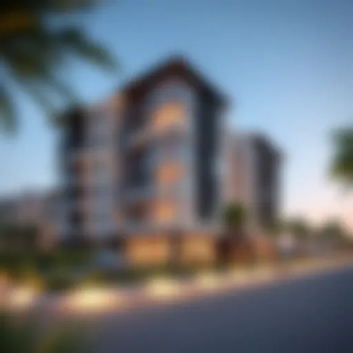 Modern architectural design of Ritaj Dubai
