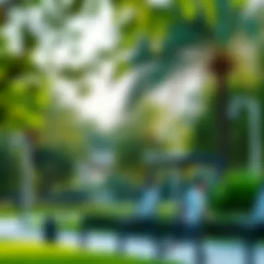 Lush Green Parks and Recreational Areas in Ritaj Dubai Lush green parks and recreational areas in Ritaj Dubai
