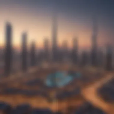 Dubai's Real Estate Landscape Dubai skyline showcasing real estate