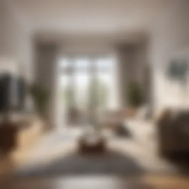 Modern Comfort in Daily Rentals Cozy urban rental space showcasing modern decor