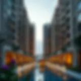 Stunning architectural design of Damac Vera Residence