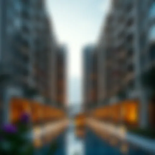 Stunning architectural design of Damac Vera Residence