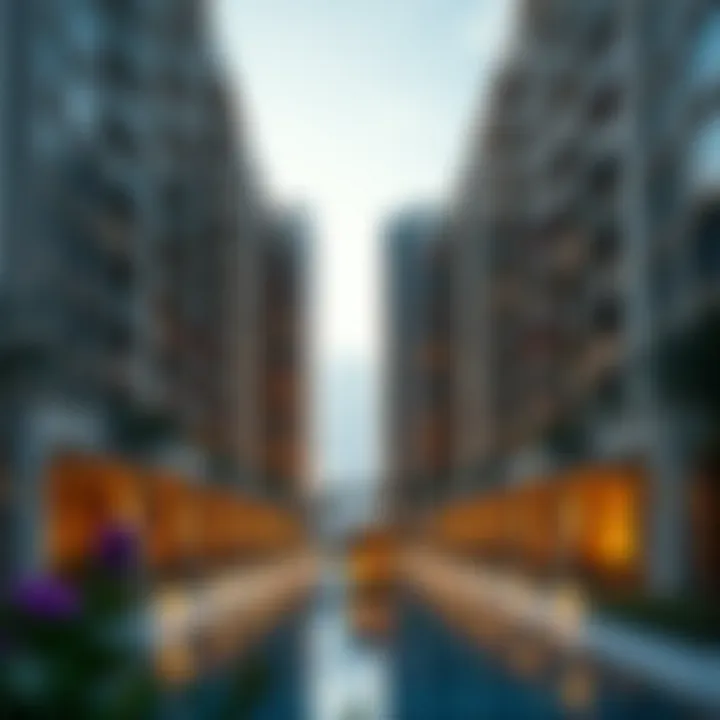 Stunning architectural design of Damac Vera Residence