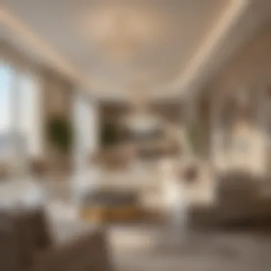 Luxurious Interiors of Eden House Units Luxurious interior of a unit inside Eden House