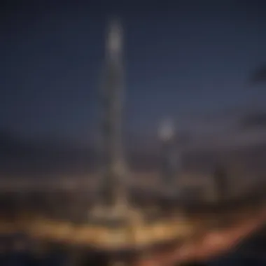 Al Wasl Tower Architectural Design A stunning architectural view of Al Wasl Tower showcasing its modern design.