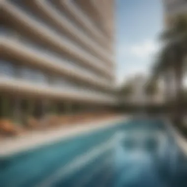 Resort-Style Amenities at Azizi Montrell Amenities like a swimming pool and gym at Azizi Montrell