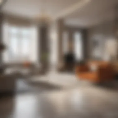 Sophisticated Interiors in Azizi Montrell Apartments Modern interior design of an apartment in Azizi Montrell