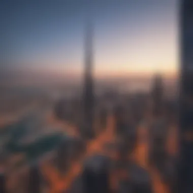 Breathtaking Views from Cayan Tower Stunning view of Dubai Marina from Cayan Tower