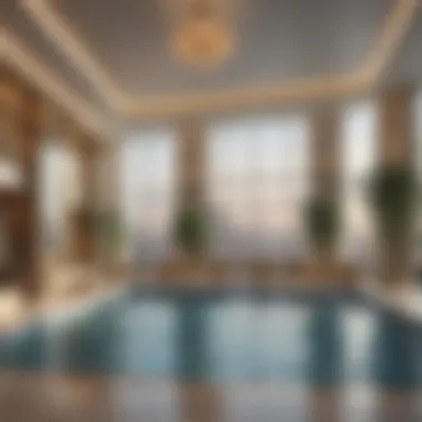 Luxury Amenities at Champion Tower Luxurious amenities offered at Champion Tower