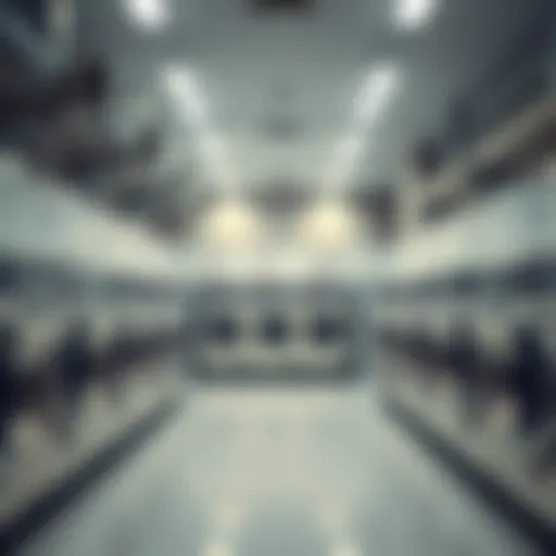 Modern laundry facility in Tecom with advanced equipment
