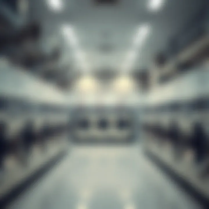 Modern laundry facility in Tecom with advanced equipment