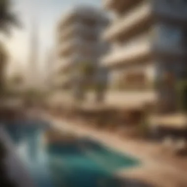 Market Trends in Dubai's Apartment Sector Market trends infographic for Dubai's apartment sector