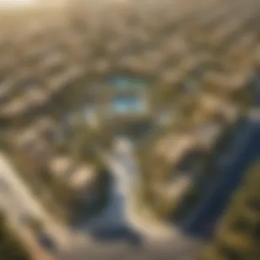 Aerial Overview of Nakheel Discovery Gardens Stunning view of Nakheel Discovery Gardens community