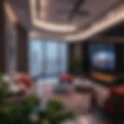 Cozy room interior in International City