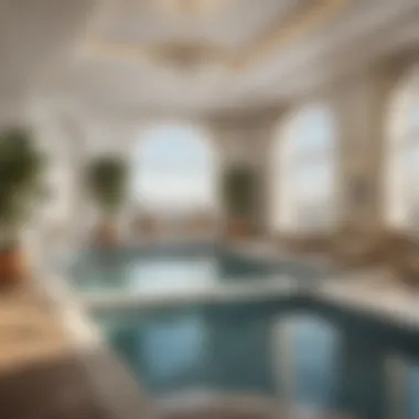 Amenities of Savoy Hotel Apartment Amenities offered at the Savoy Hotel Apartment including pools and fitness areas