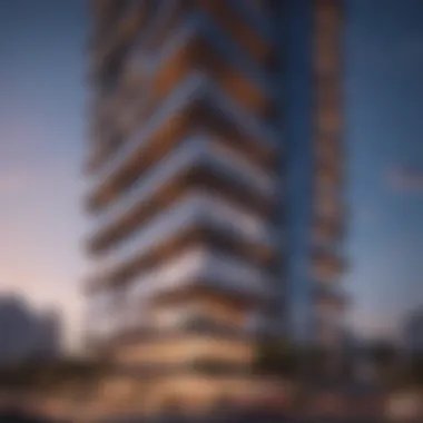 Modern Architectural Design of Sol Bay Tower Exterior view of Sol Bay Tower showcasing modern architectural design