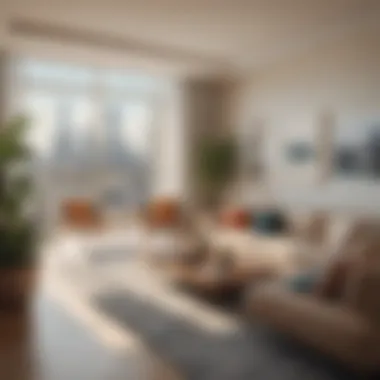 Stylish Interior of Rental Apartment in Sol Bay Tower Stylish interior of a rental apartment in Sol Bay Tower