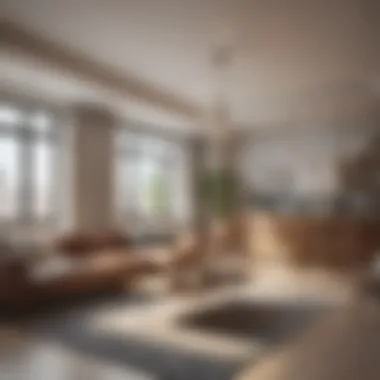 Stylish Modern Studio Apartment Modern studio apartment interior showcasing open space and stylish decor