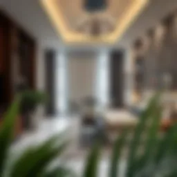 Stylish studio apartment in Al Quoz with modern decor