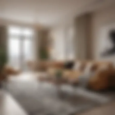 Contemporary Studio Apartment Design Stylish studio apartment interior in Oud Metha