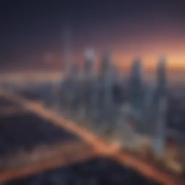 Tecom Barsha Heights Skyline Stunning skyline view of Tecom Barsha Heights showcasing modern architecture