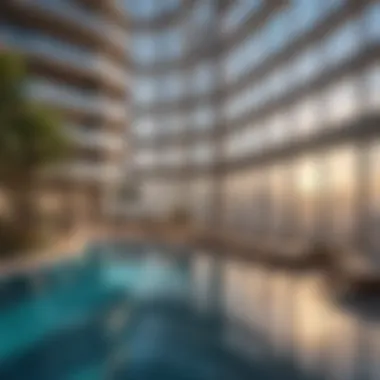 Modern Amenities in Al Bakhit Tower Interior design showcasing modern amenities in Al Bakhit Tower