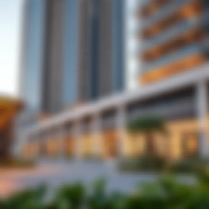 Surrounding community facilities near the Awqaf Building