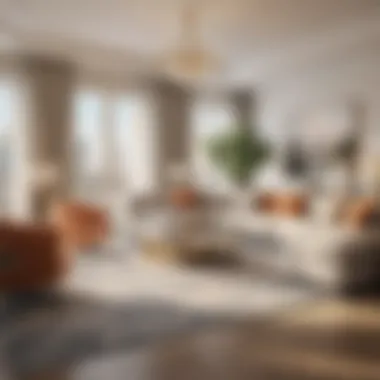 Elegant Apartment Living Luxurious apartment interior reflecting modern design trends
