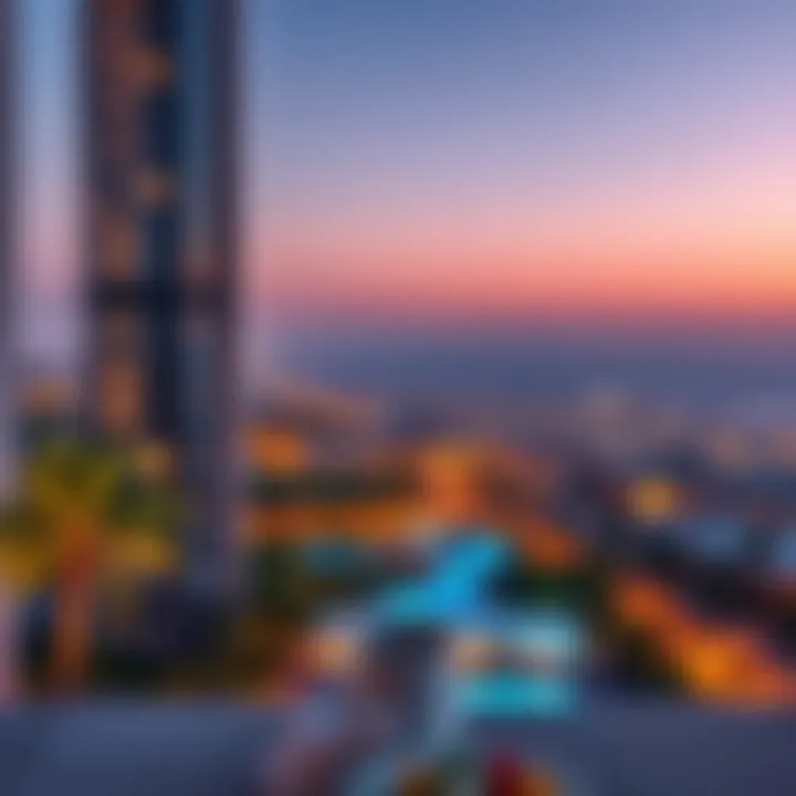 Scenic surroundings of Gateway Residence highlighting the vibrant Dubai landscape