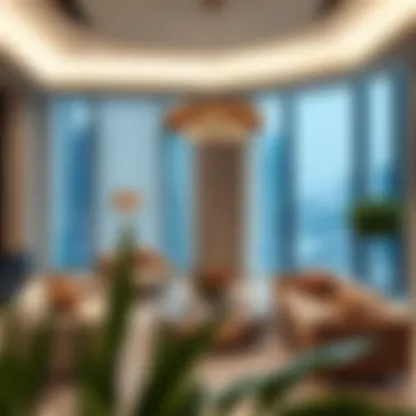 Elegant Living Space in Jewel of the Creek Luxurious interior of a contemporary apartment in Jewel of the Creek