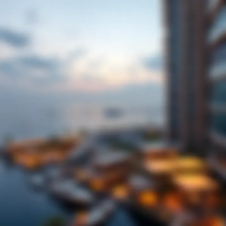 Scenic waterfront view from Marina Residence