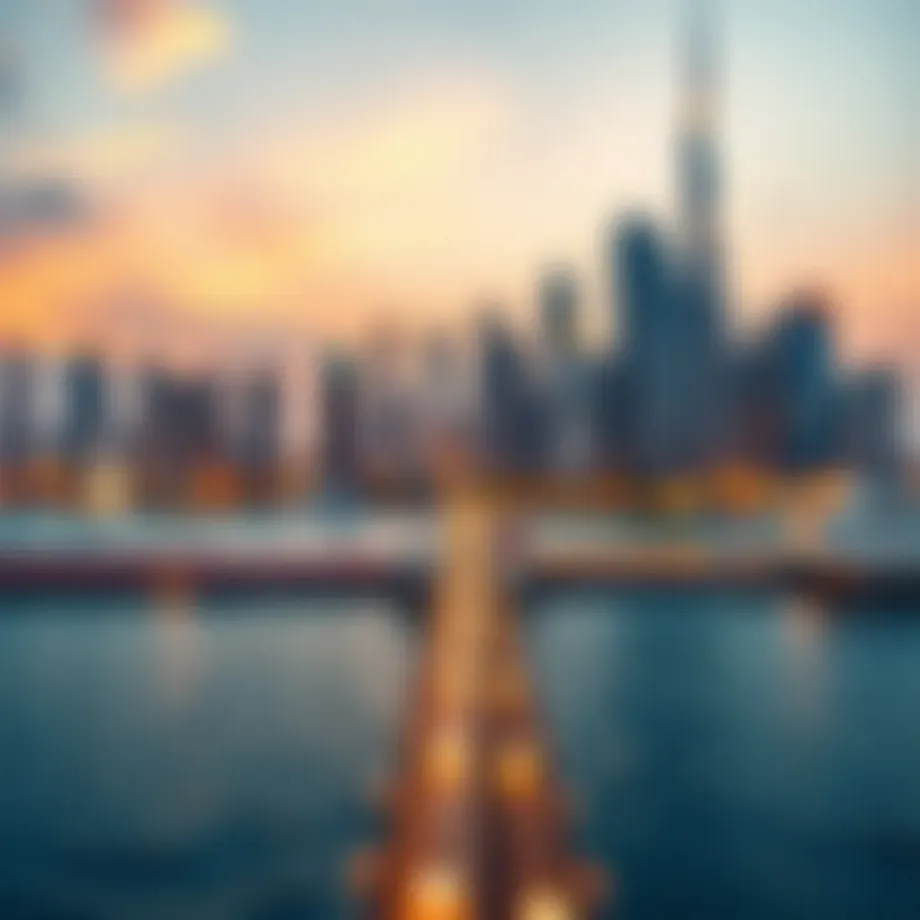 Panoramic view of Marine Drive showcasing the skyline