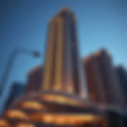 Stunning facade of Paramount Tower Hotel