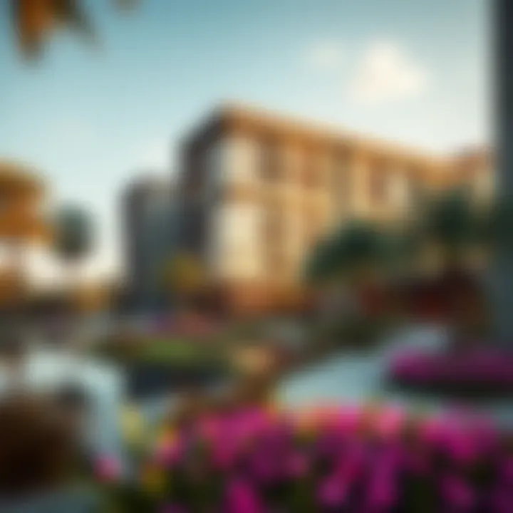 Serene environment enhancing the quality of life at Pond View Residence