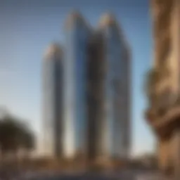 Sahara Tower facade showcasing modern architecture