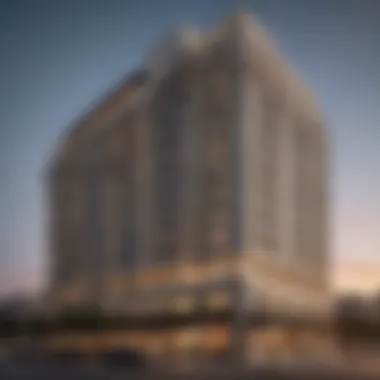Architectural Elegance of Savoy Suites Exterior view of Savoy Suites showcasing architectural design