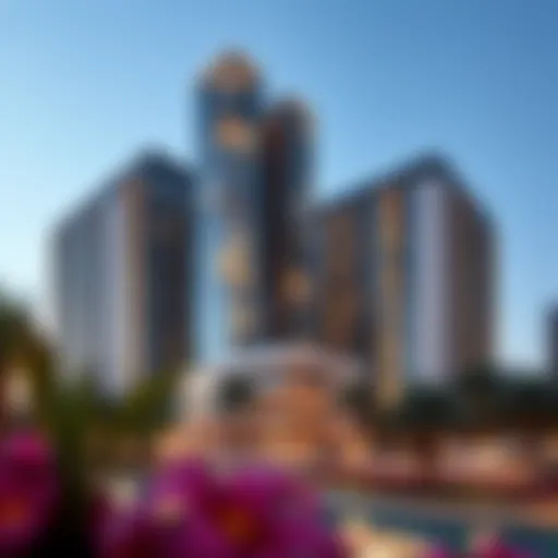 Stunning view of Sobha Creek Vistas Tower A showcasing its modern architecture
