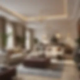 Luxurious Studio Flat Interior
