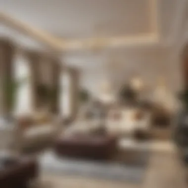 Luxurious Studio Flat Interior Luxurious Studio Flat Interior
