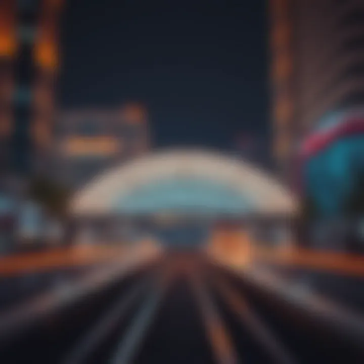 The Garhoud Metro Station: An Insight into Connectivity and Urban Development Introduction
