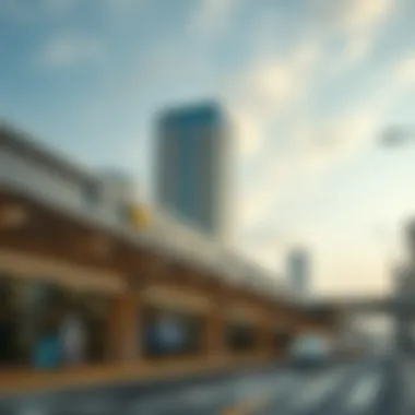 The Garhoud Metro Station: An Insight into Connectivity and Urban Development Summary